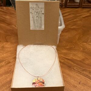 Colorful Pendant Necklace By Leanne Marquis